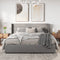 Braya Upholstered Platform Bed with Hydraulic Lift Storage